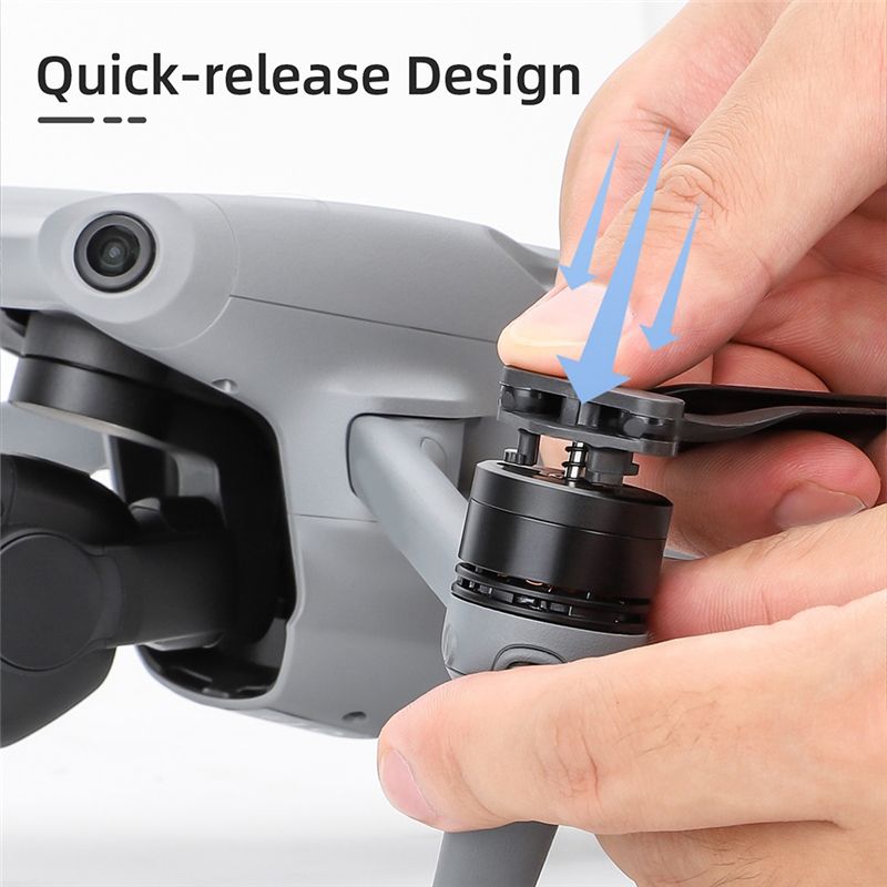 Dji Drone Air 3 - B92B DJI Air 3用プロペラ 4個入り 8747F、静音設計、素早く着脱可能なプロペラ、赤＋白のドローン用ブレード