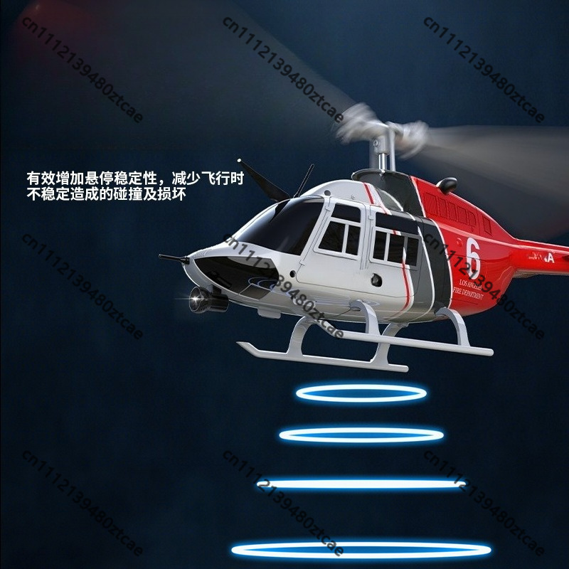 C138 6CH シングルローター フライバーレスヘリコプタ - Rc Helicopter Single Rotor のレビューと価格