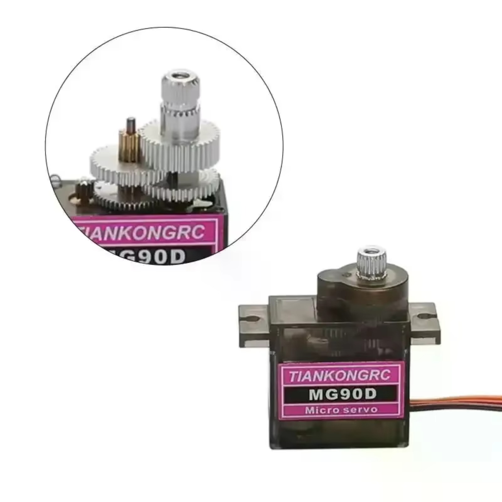 MG90D 9g メタルギアサーボ高トルク 2.0kg.cm - Rc Helicopter Servo のレビューと価格