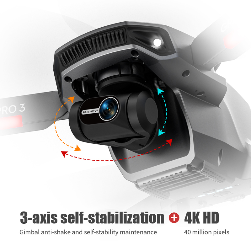 ドローンL106pro 3,4K 5g,wifi,fpv,折 - Rc Helicopter Electric のレビューと価格