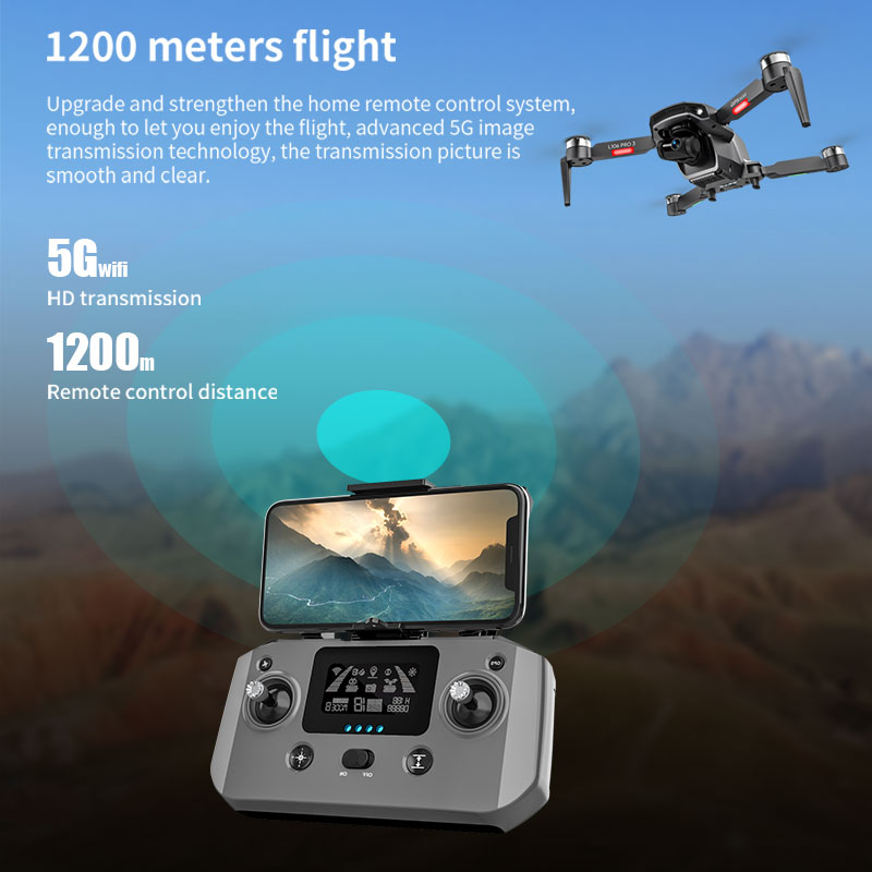 ドローンL106pro 3,4K 5g,wifi,fpv,折 - Rc Helicopter Electric のレビューと価格