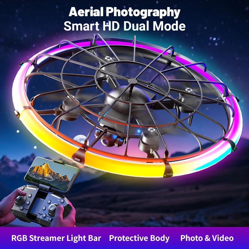 JJRC H145 UFO RCドローン、デュアルHDレンズ - Rc Helicopter Case のレビューと価格