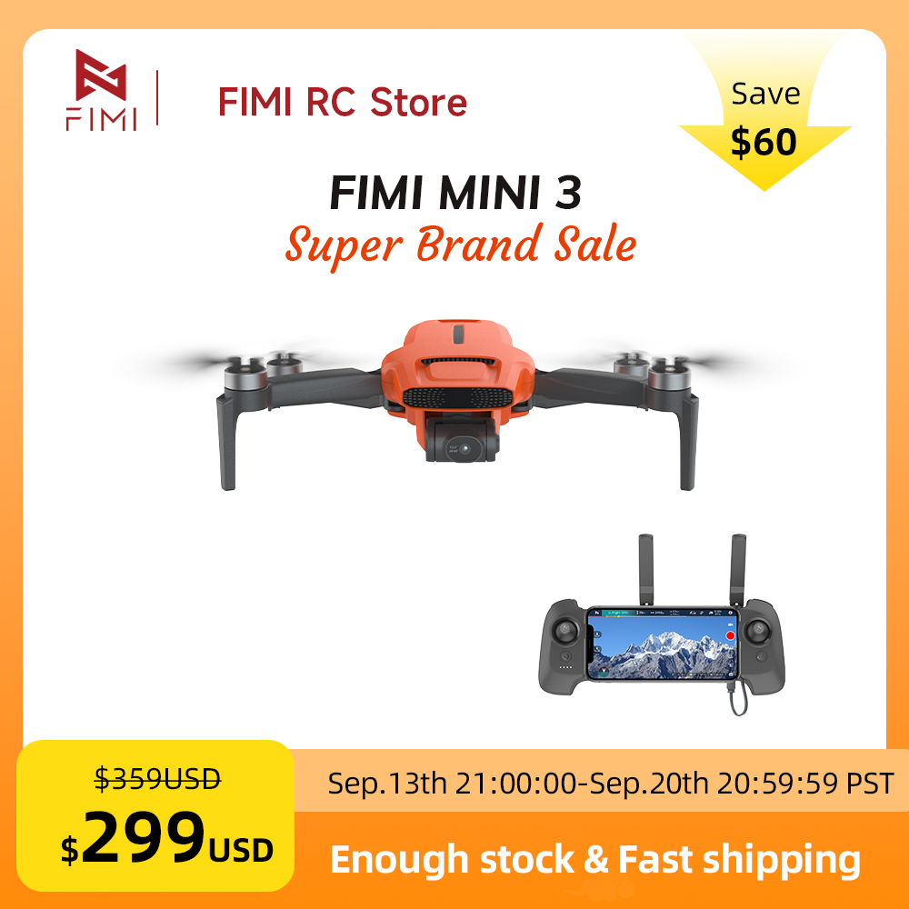 FIMI MINI 3 カメラドローン 4K 60fps 9 - Rc Helicopter Case のレビューと価格